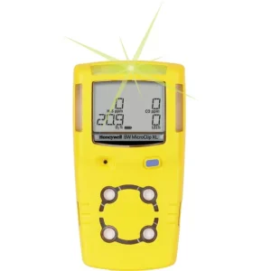 GasAlertMicroClip XL 4-Gas Detector Yellow